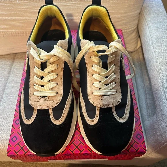 Tory Burch Good Luck Trainer Shoes - Picture 7 of 10